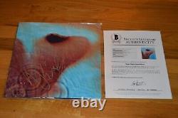 PINK FLOYD Roger Waters Autographed Meddle LP with Beckett LOA Nice