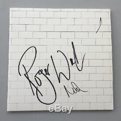 PINK FLOYD Roger Waters & Nick Mason In-person 2018 signed LP + Fotos RARITÄT