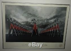 PINK FLOYD Roger Waters THE WALL LIMITED EDITION LITHOGRAPH SIGNED & FRAMED