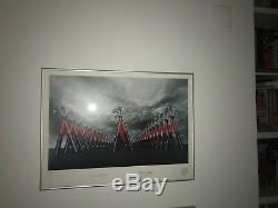 PINK FLOYD Roger Waters THE WALL LIMITED EDITION LITHOGRAPH SIGNED & FRAMED
