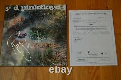 PINK FLOYD Saucerful of Secrets Roger Waters & Nick Mason Signed LP JSA ALOA