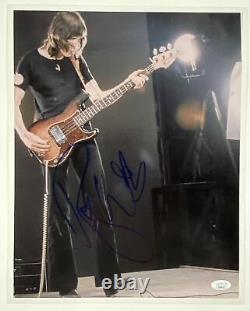 PINK FLOYD Signed Autograph 12x15 Photograph By Roger Waters JSA Authentication