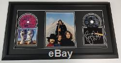 PINK FLOYD Signed Autograph CD Photo Display by 4 Roger Waters, David Gilmour +