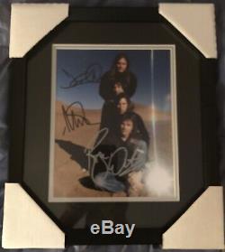 PINK FLOYD Signed / Autographed 8x10 Framed Picture Waters / Gilmour / Mason COA