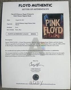 PINK FLOYD Signed / Autographed Book David Gilmour, Roger Waters, Mason FA