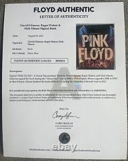 PINK FLOYD Signed / Autographed Book David Gilmour / Waters/Mason FA LOA