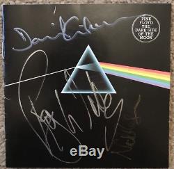 PINK FLOYD Signed / Autographed DARK SIDE CD (David Gilmour/Waters/Mason)