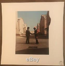 PINK FLOYD Storm Thorgerson Signed / Autographed WYWH Litho Print FA LOA