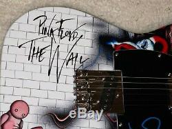 PINK FLOYD THE WALL SIGNED NICK MASON CUSTOM 1 OF 1 TELE ELECTRIC GUITAR WithPROOF