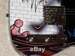 PINK FLOYD THE WALL SIGNED NICK MASON CUSTOM 1 OF 1 TELE ELECTRIC GUITAR WithPROOF