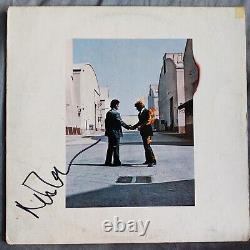 PINK FLOYD Wish You Were Here LP SIGNED by Nick Mason vinyl album autograph