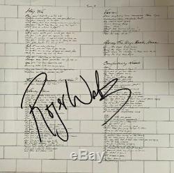 PINK FLOYD personally signed THE WALL inner sleeve ROGER WATERS