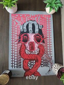 PINK FLOYD's ROGER WATERS THIS IS NOT A DRILL Lithograph Numbered & Signed Withbox