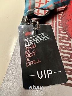 PINK FLOYD's ROGER WATERS THIS IS NOT A DRILL VIPConcert Package! Signed Poster