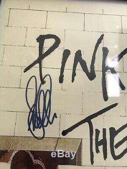 PInk Floyd The Wall Signed Lobby Card Framed COA Roger Waters Signed