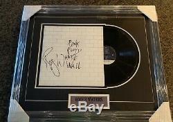 PSA/DNA Pink Floyd ROGER WATERS Signed Autographed THE WALL Album Custom FRAMED