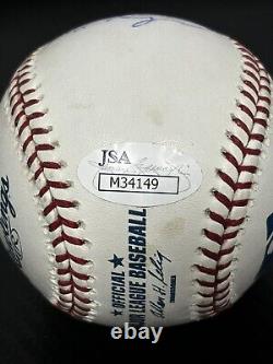 Pedro Martinez Carlos Beltran Cliff Floyd Hand Signed Autographed Baseball Jsa