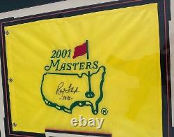 Pga Ray Floyd Signed Autographed Framed Masters Golf Flag (1976 Winner) Raymond