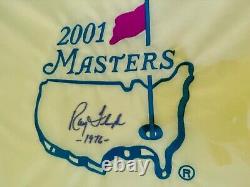 Pga Ray Floyd Signed Autographed Framed Masters Golf Flag (1976 Winner) Raymond