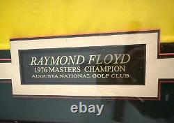 Pga Ray Floyd Signed Autographed Framed Masters Golf Flag (1976 Winner) Raymond