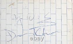 Pink Floyd (4) Gilmour, Waters, Mason & Wright Signed Album Cover JSA & BAS