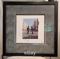 Pink Floyd Album Wish You Were Here Signed by musician Roger Waters! PSA / DNA