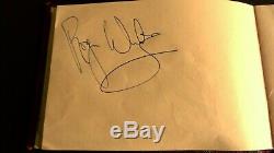 Pink Floyd Autograph Pages With Syd Barrett Bristol Colston Hall 24th Nov 1967