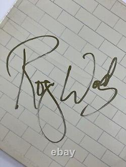 Pink Floyd Autographed The Wall Vinyl Album Record Hand Signed Roger Water PSA