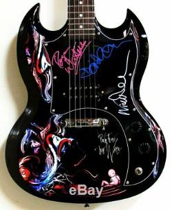 Pink Floyd Autographed guitar The Wall