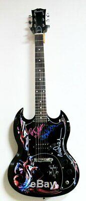 Pink Floyd Autographed guitar The Wall