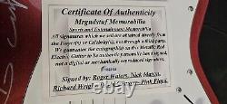 Pink Floyd Band Signed Guitar Coa All Members Rare Music Memorabilia Collectible