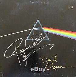 Pink Floyd Dark Side LP Originally Autographed By Roger Waters David Gilmour