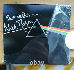 Pink Floyd Dark Side of The Moon CD autographed by Nick Mason drummer