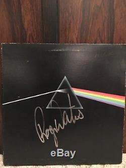 Pink Floyd Dark Side of the Moon Album Autographed by Roger Waters