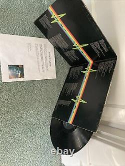 Pink Floyd Darkside of the moon album autographed by Roger Waters with COA
