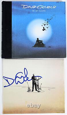 Pink Floyd David Gilmour Authentic Signed On An Island Cd Cover Page JSA #Z85157