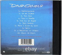 Pink Floyd David Gilmour Authentic Signed On An Island Cd Cover Page JSA #Z85157