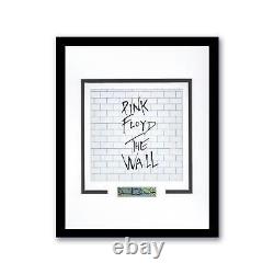 Pink Floyd David Gilmour Autograph Signed 11x14 Framed Photo The Wall ACOA