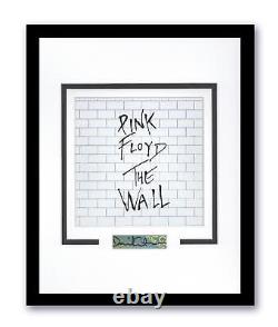 Pink Floyd David Gilmour Autographed Signed 11x14 Framed Photo The Wall ACOA