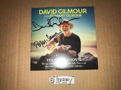 Pink Floyd David Gilmour Signed Autographed CD Yes I Have Ghosts Polly Samson