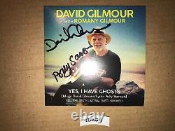 Pink Floyd David Gilmour Signed Autographed CD Yes I Have Ghosts Polly Samson