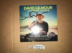 Pink Floyd David Gilmour Signed Autographed CD Yes I Have Ghosts Polly Samson