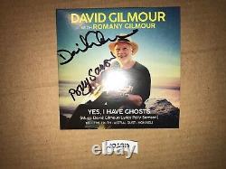 Pink Floyd David Gilmour Signed Autographed CD Yes I Have Ghosts Polly Samson