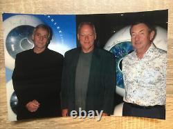 Pink Floyd Division Bell Signed Promotional A4 Card Print Gilmour, Wright, Mason