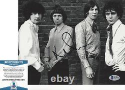 Pink Floyd Drummer Nick Mason Signed Autograph 8x10 Photo Proof Beckett Bas Coa