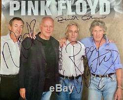 Pink Floyd Genuine Autographed Retro Image Signed At Nick Mason's House 2005