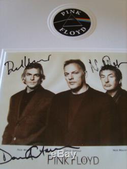Pink Floyd Genuine signed authentic autographs UACC / AFTAL