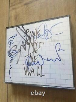 Pink Floyd Hand Signed Autographed CD Waters, Gilmour, Mason and Wright