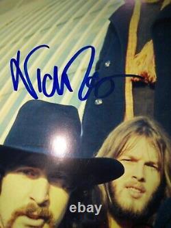 Pink Floyd Hand Signed Photo COA David Gilmour, Roger Waters & Nick Mason