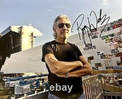 Pink Floyd Legend Roger Waters Hand Signed 8x10 The Wall Dark Side Of The Moon